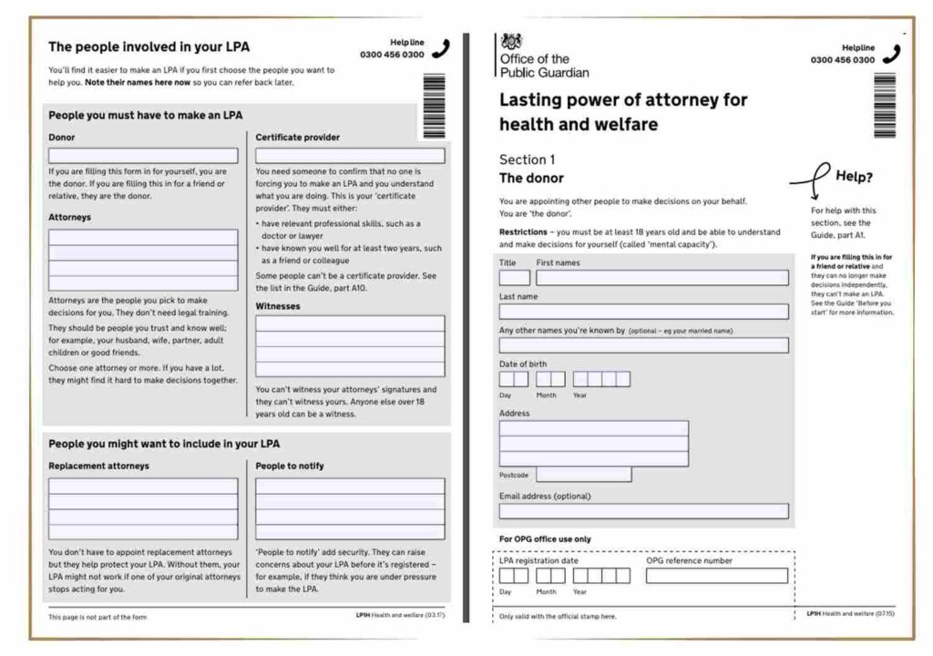 Power of Attorney For Health