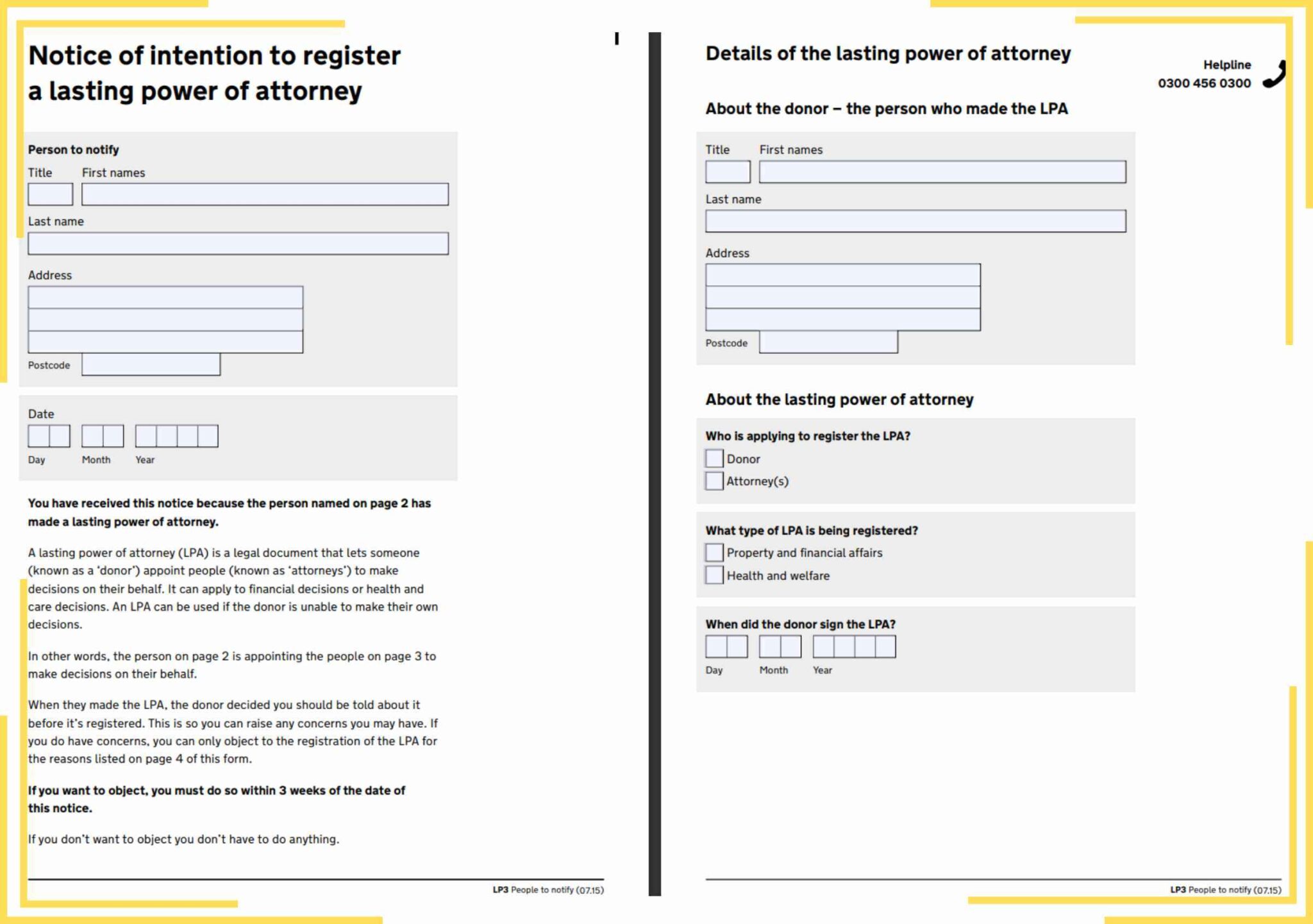 how to get a power of attorney uk